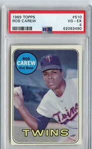 1969 Topps Rod Carew Minnesota Twins #510 ⭐️💥🎯 PSA Graded 4 - Bild 1 von 2
