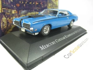MERCURY COUGAR ELIMINATOR 428 CJ 1970 1/43 IXO ALTAYA (BLUE) - Imagen 1 de 3