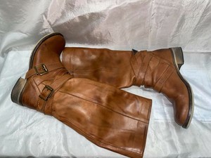 Stivali Oldwest 75 pelle marrone con ricamo beige - LiaDiva - Artigianato  Made in Italy da oltre tre generazioni