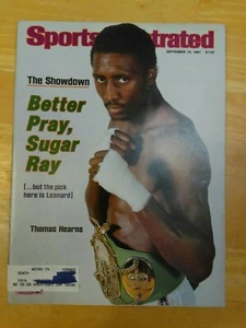 Sports Illustrated Sept. 14, 1981 The Showdown Pretty Sugar Ray Leonard, Hearns - Picture 1 of 3