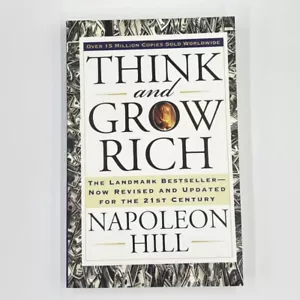 Think and Grow Rich by Napoleon Hill - Brand New Trade Paperback Bestseller Book - Picture 1 of 7