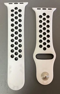 Apple Watch Nike Sport Band Genuine 41mm S/M – White/Black – Used - Zdjęcie 1 z 24