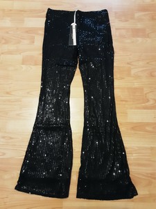 Sequin Black Trousers for Women for 