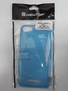 NEWTOP COVER MORBIDA CUSTODIA Posteriore PER WIKO LENNY 2 COLORE COME FOTO NUOVO - Foto 1 di 1