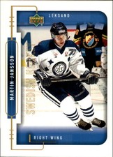 1999-00 Swedish Upper Deck #111 Martin Jansson