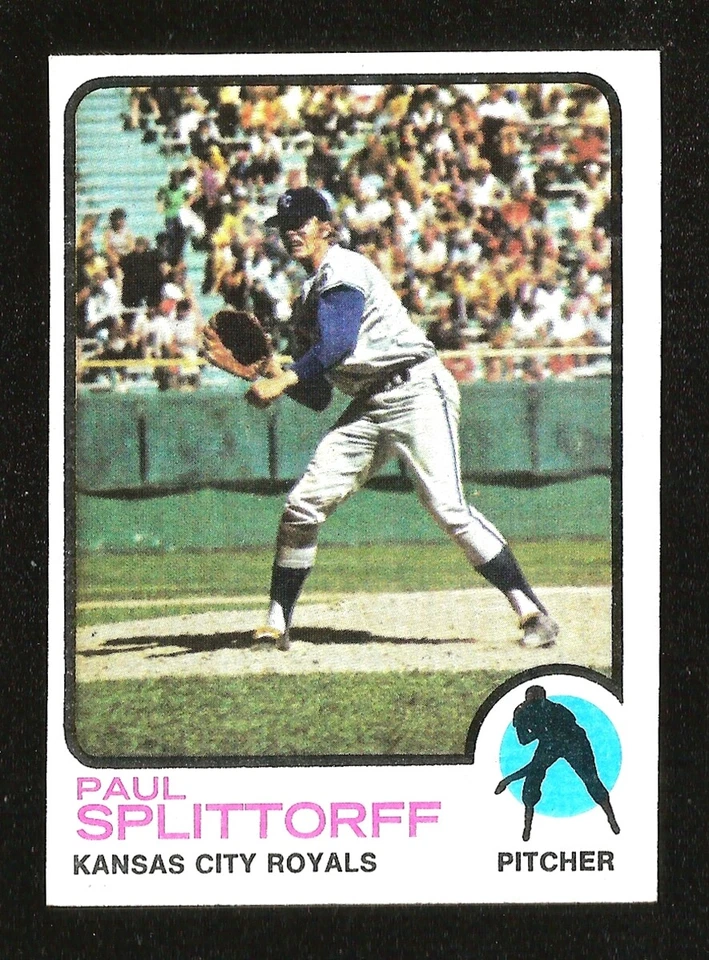 1973 Topps SET BREAK #48 PAUL SPLITTORFF NRMINT+ KANSAS CITY ROYALS (SB2) - Image 1 of 1