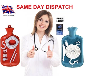 Enema System Kit Douche Bag Colonic Cleansing DETOX WEIGHT LOSS Diet Support - Picture 1 of 27