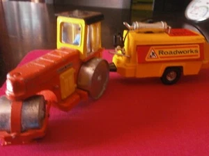 Dinky Toys 279 Aveling Barford diesel roller 279 +Corgi Corgitronics Generator - Foto 1 di 14