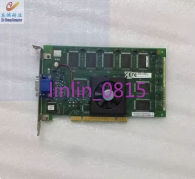 1PCS Used IBM 03N4145 VGA with Fan PCI Video Card 03N4169 11K0675 - Image 1 of 2