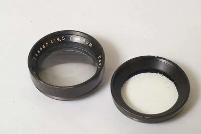 Lente Tessar K524~ Elementos delanteros y traseros Carl Zeiss 150 mm 15 cm f/4,5	 Foto 1 de 3