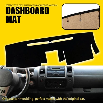 Almohadilla interior del tablero de instrumentos cubierta central ajuste alfombrilla de tablero 2009-2012 duradera Suzuki Equator Foto 1 de 4