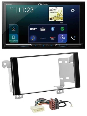 Pioneer MP3 Bluetooth USB 2DIN DAB Autoradio für Subaru Forester Impreza XV ab 1 - Bild 1 von 4