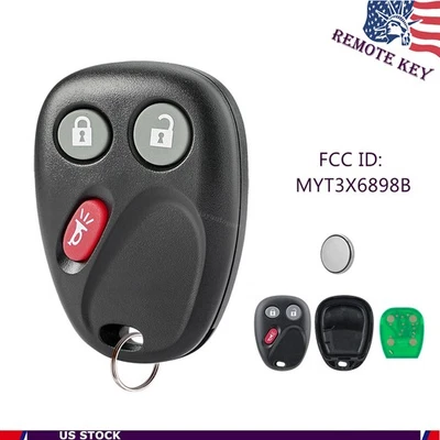 Mando a distancia para GMC Envoy 2002 2003 2004 2005 2006 2007 2008 2009 MYT3X6898B Foto 1 de 4