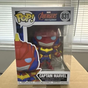 Funko Pop! Marvel: Avengers Mech Strike - Captain Marvel #831 - Picture 1 of 6