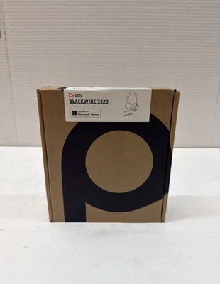 Plantronics Poly Blackwire 3320 BW3320-M USB-C Versión Microsoft Teams CAJA ABIERTA Foto 1 de 3