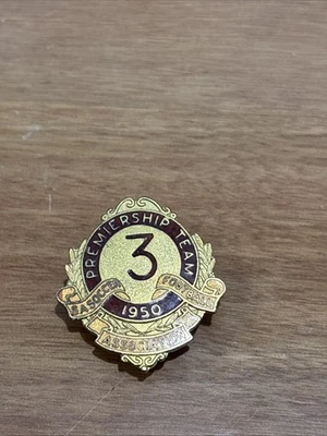 1950 South Australia Soccer Football Association Premiership Team #3Made By Amor - image 1 of 3