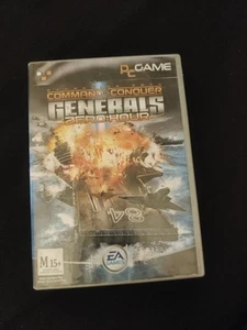 Vtg Command & Conquer Game Generals Zero Hour Exp Pack PC + Manual DVD Tested - Picture 1 of 4