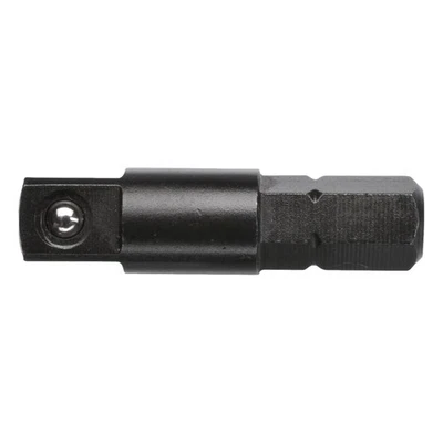 Felo 1/4" Square to 1/4" Hex Bit Adapter 25mm - Image 1 of 3