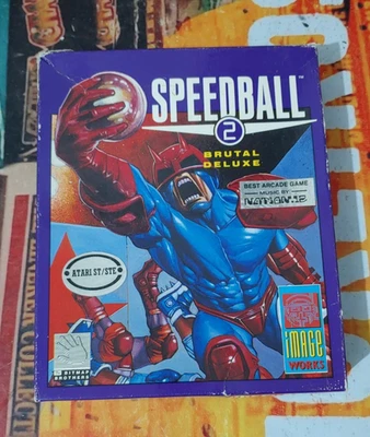Speedball 2 (Image Works 1992) IBM PC (2 Disks, Manuals, Box) works classic - Bild 1 von 4