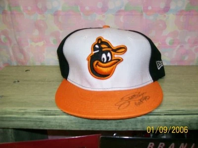 JIM PALMER SIGNED BALTIMORE ORIOLES FITTED HAT JSA HOF90 - Image 1 of 2
