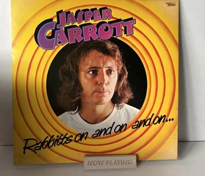 JASPER CARROTT RABBITTS ON AND ON AND ON VINYL Comedy Vinyl LP Vgc 1975 - Picture 1 of 5