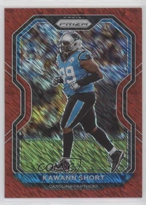 2020 Panini Prizm FOTL Red Shimmer Prizm /35 Kawann Short #239 - Image 1 of 3