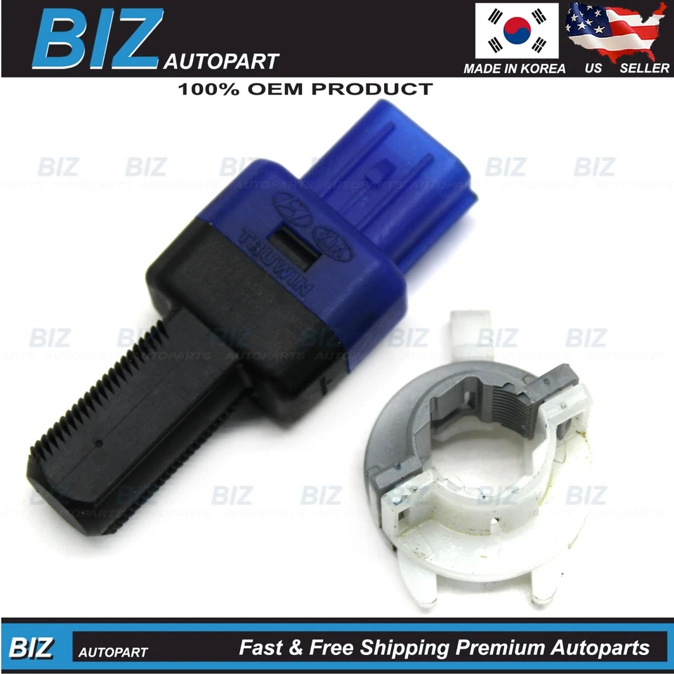 OEM Brake Stop Light Switch for 2018-2025 Genesis Hyundai Kia Models 93810-J3000 - Image 1 of 4