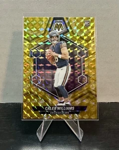 2024 Panini Mosaic Caleb Williams Reactive Yellows ROOKIE #301 RC Mega Exclusive - Picture 1 of 2