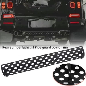 Tablero protector del tubo de escape del parachoques trasero para Land Rover Defender 90 110 130. - Imagen 1 de 9