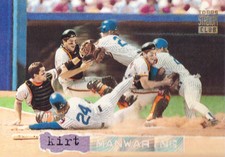 1994 Topps Stadium Club Golden Rainbow Baseball #218 Kirt Manwaring