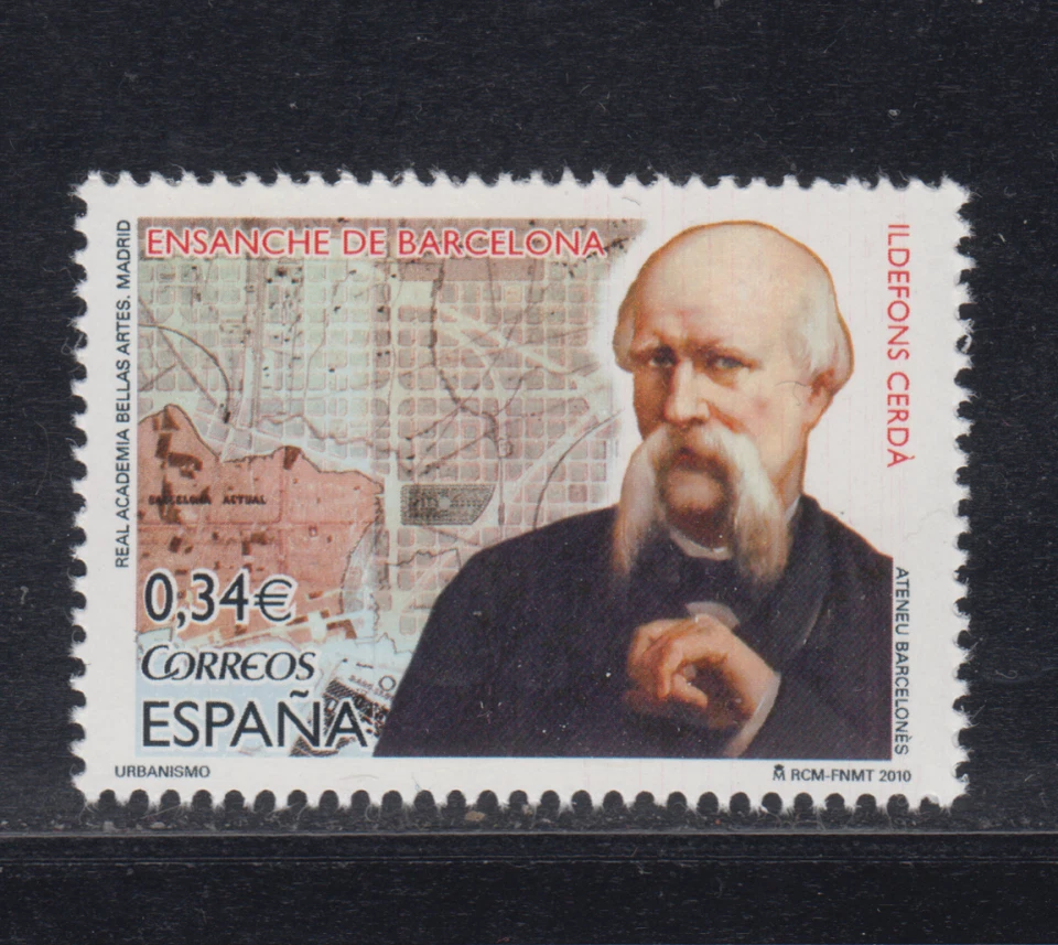 ESPAÑA (2010) SPAIN NUEVO MNH SPANIEN ESPAGNE -EDIFIL 4603 ENSANCHE BARCELONA - Imagen 1 de 1