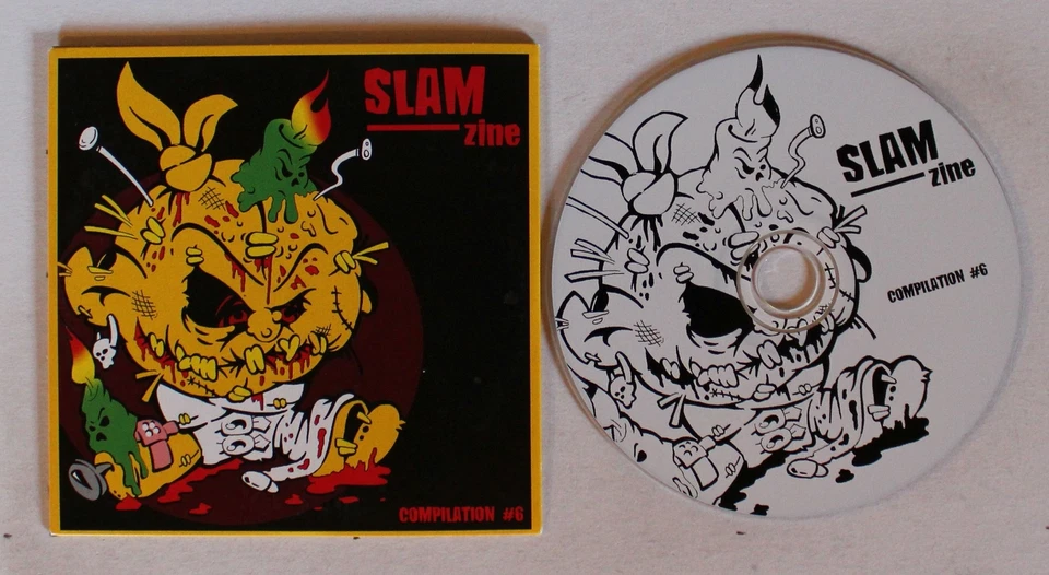 Slam Zine Compilation # 6 Austria Adv Cardcover CD 3 Colours Red Malkovich Isis - Bild 1 von 1