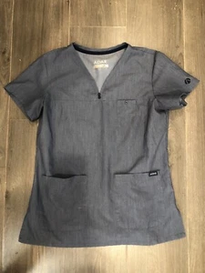 Adar Pro Healthier Scrub Top Grey Size Small (C6) - Picture 1 of 7