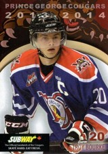 2013/14 Prince George Cougars - TROY BOURKE [EC Salzburg] ICEHL