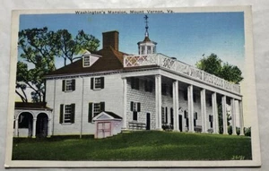 Washington’s Mansion, Mount Vernon, Virginia. Postcard (D3) - Picture 1 of 2