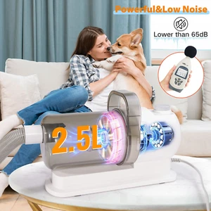 Dog vacuum kit beauty pet cleaner vacuum Pet multifunctional grooming machine AU - Picture 1 of 8