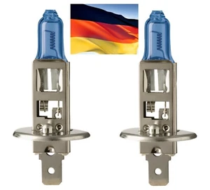 Flosser SilverBlue H1 70W White Two Bulbs Head Light Low Beam Replacement Lamp - Picture 1 of 11