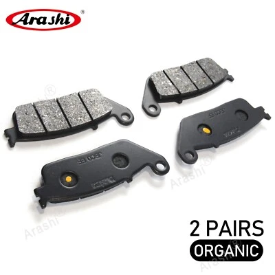 Organic Front Brake Pads For CAGIVA Navigator 1000 2000 - 2005 2001 2002 - Image 1 of 4