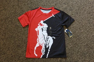 New Polo Ralph Lauren Little Boys Big Pony Performance T-Shirt - Small (8) - Picture 1 of 3