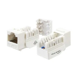 Wavenet 5EKSJWH-S White CAT5 RJ-45 Keystone Jack 5 pack - Picture 1 of 1