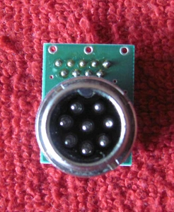 Alinco DX-70 używane części zamienne - zespół gniazda mikrofonu - Zdjęcie 1 z 3