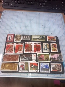 20 Vintage USSR WWII Stamps 1963-1985. Cancelled/MNH/HR. $1 Ships. A DEAL- LOOK. - Picture 1 of 18