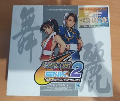Mai Shiranui & Chun Li Figures Comic Con San Diego 2005 Collector (NEW IN BOX) - Imagen 1 de 4