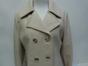 Kenneth Cole Melton Abrigo Chaqueta de Lana de Lino Nuevo 12 - Imagen 1 de 12