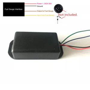 4 Wires Fuel Sender to Gauge Ohm Signal Converter Link Module Adjustable Screw - Picture 1 of 5