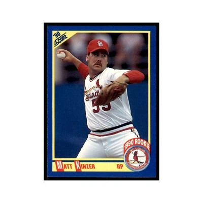1990 Score Matt Kinzer Baseball Cards #628 - Image 1 of 3