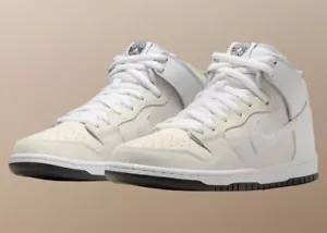 Para hombres Nike AntiHero x Dunk SB Alto Blanco Negro HM5837-100 - Talla: 9 - Imagen 1 de 9