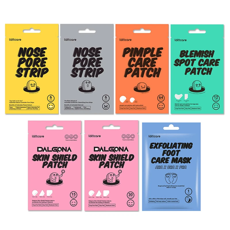 [lattcare] Nose Strip/Pimple Blemish Patch/Foot Mask / Korean Cosmetics - Image 1 of 1