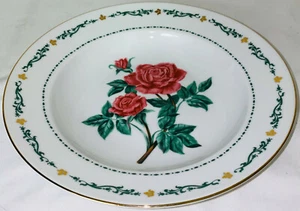 Domestications *BIRTH MONTH & FLOWER*8 1/4" SOUP BOWL JUNE ROSE - Picture 1 of 3