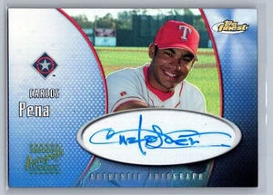 2001 Topps Finest - Authentic Autograph Carlos Pena #FA-CP (AU) - Picture 1 of 2